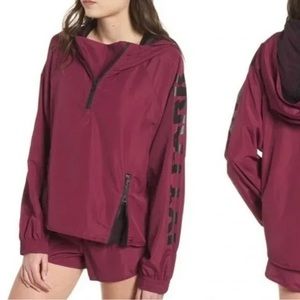 Ivy Park magenta windbreaker XS